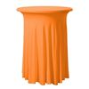 Statafelrok Plooi Ø 80-85 cm (oranje)