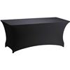 Rok voor buffettafel stretch zwart