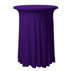 Statafelrok Plooi Ø 80-85 cm (Paars)