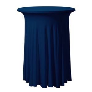 Statafelrok Plooi Ø 80-85 cm (blauw)