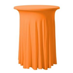 Statafelrok Plooi Ø 80-85 cm (oranje)