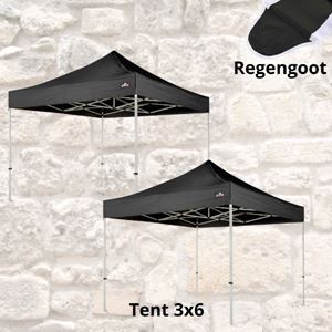 Easy Up Tent 3x6 ( Zwart )