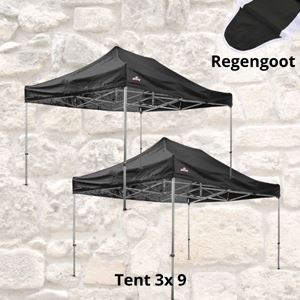Easy Up Tent 3x9 ( Zwart)