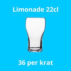 Limonade glas 22cl