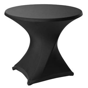 Rok voor terrastafel Zwart