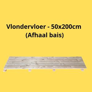 Vlondervloer - 50x200cm (Afhaal bais)